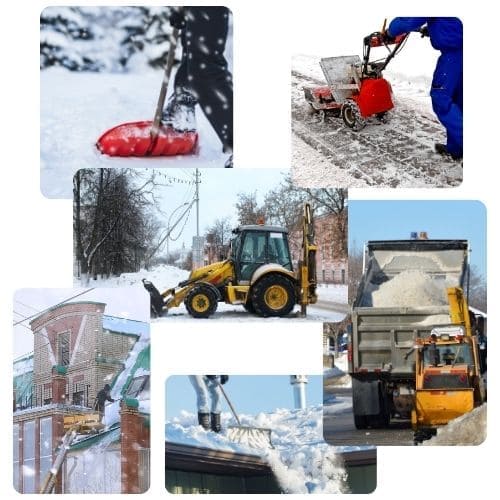 услуги по уборке снега от увозова